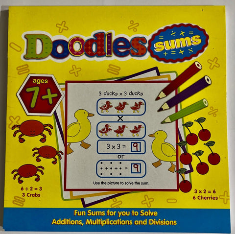 Doodles Book Fun Sums for you to Solve Age 7+