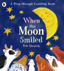 When the Moon Smiled : A First Counting Book by Petr Horacek