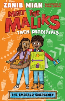 Meet the Maliks – Twin Detectives: The Emerald Emergency : Book 3 by Zanib Mian