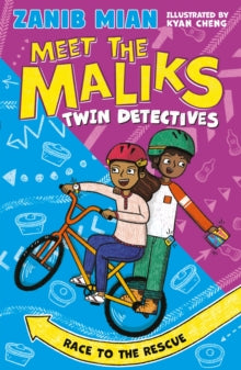 Meet the Maliks – Twin Detectives: Race to the Rescue : Book 2 by Zanib Mian