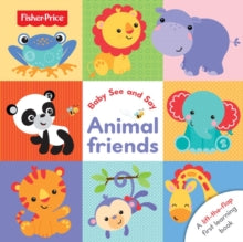 Fisher Price Baby See and Say Animal Friends(Board Book) by Fisher-Price