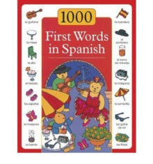 1000 First Words in Spanish (Hardback) by Sam Budds